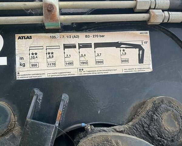 Синий Мерседес Атего, объемом двигателя 6.4 л и пробегом 346 тыс. км за 28000 $, фото 13 на Automoto.ua