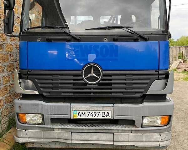 Синий Мерседес Атего, объемом двигателя 6.4 л и пробегом 346 тыс. км за 28000 $, фото 5 на Automoto.ua