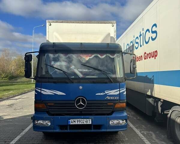 Синий Мерседес Атего, объемом двигателя 4.2 л и пробегом 800 тыс. км за 10500 $, фото 2 на Automoto.ua