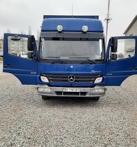 Синий Мерседес Атего, объемом двигателя 4.25 л и пробегом 520 тыс. км за 19000 $, фото 4 на Automoto.ua