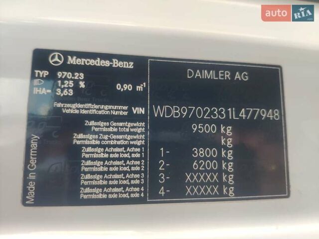 Синій Мерседес Атего, об'ємом двигуна 4.3 л та пробігом 328 тис. км за 30900 $, фото 8 на Automoto.ua