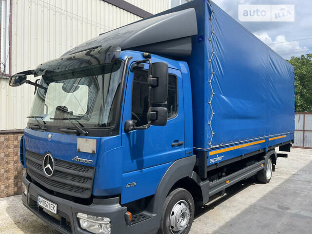 Синій Мерседес Атего, об'ємом двигуна 4.6 л та пробігом 421 тис. км за 36000 $, фото 8 на Automoto.ua