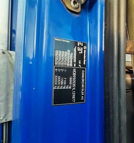 Синий Мерседес Аксор, объемом двигателя 7.2 л и пробегом 689 тыс. км за 24292 $, фото 5 на Automoto.ua