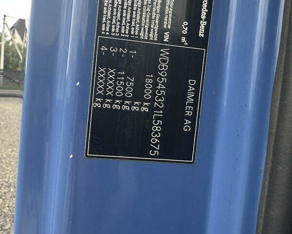 Синий Мерседес Аксор, объемом двигателя 7.2 л и пробегом 222 тыс. км за 20700 $, фото 41 на Automoto.ua