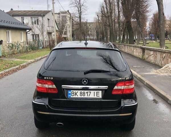 Черный Мерседес Б-класс, объемом двигателя 1.7 л и пробегом 290 тыс. км за 4500 $, фото 6 на Automoto.ua