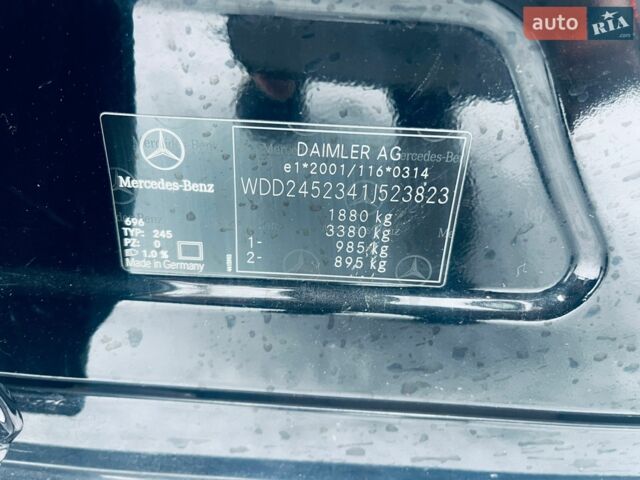 Чорний Мерседес Б-клас, об'ємом двигуна 2.03 л та пробігом 132 тис. км за 8444 $, фото 36 на Automoto.ua