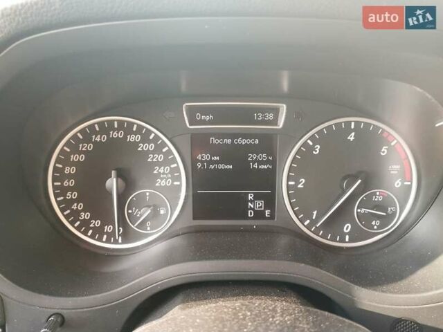 Черный Мерседес Б-класс, объемом двигателя 1.46 л и пробегом 330 тыс. км за 10290 $, фото 18 на Automoto.ua