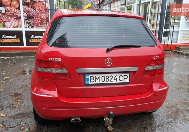 Красный Мерседес Б-класс, объемом двигателя 1.99 л и пробегом 312 тыс. км за 7300 $, фото 5 на Automoto.ua