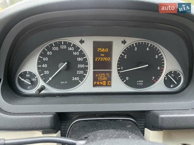 Сірий Мерседес Б-клас, об'ємом двигуна 2 л та пробігом 273 тис. км за 6900 $, фото 34 на Automoto.ua