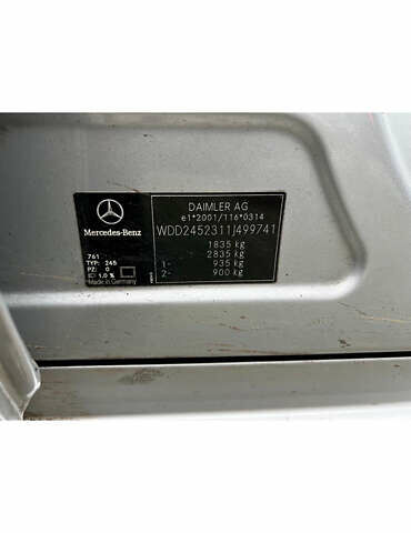 Серый Мерседес Б-класс, объемом двигателя 1.5 л и пробегом 133 тыс. км за 7000 $, фото 40 на Automoto.ua