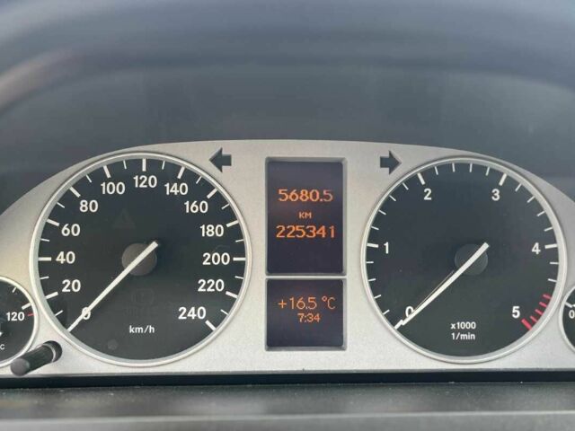 Серый Мерседес Б-класс, объемом двигателя 2 л и пробегом 225 тыс. км за 8800 $, фото 23 на Automoto.ua