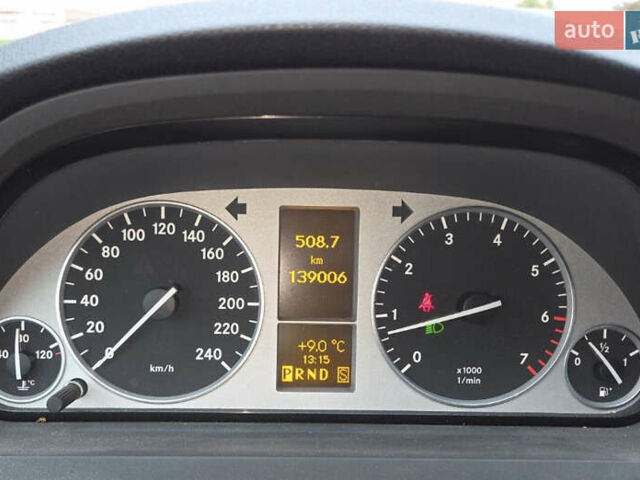 Серый Мерседес Б-класс, объемом двигателя 1.7 л и пробегом 139 тыс. км за 6990 $, фото 19 на Automoto.ua