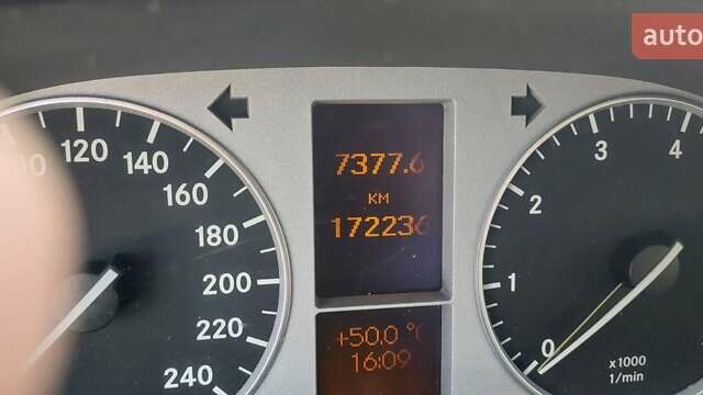 Синий Мерседес Б-класс, объемом двигателя 1.7 л и пробегом 173 тыс. км за 7550 $, фото 1 на Automoto.ua