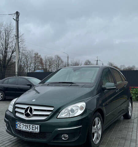 Зеленый Мерседес Б-класс, объемом двигателя 1.99 л и пробегом 211 тыс. км за 7500 $, фото 1 на Automoto.ua