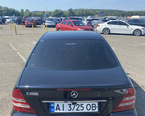 Синий Мерседес Ц 200, объемом двигателя 1.8 л и пробегом 167 тыс. км за 8000 $, фото 6 на Automoto.ua