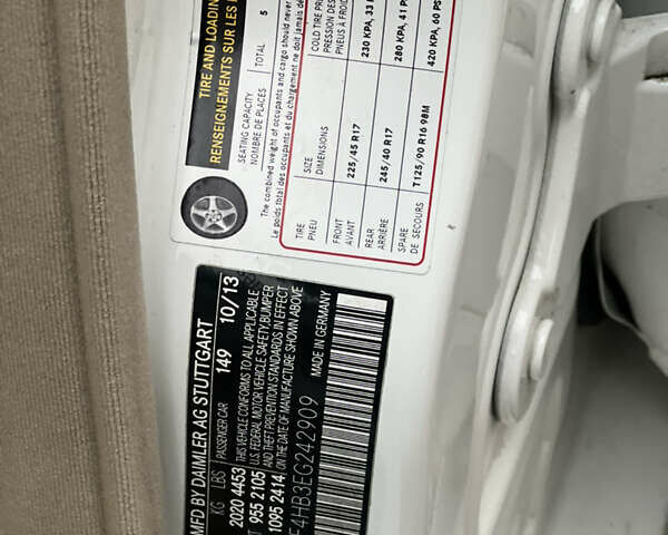 Белый Мерседес Ц-Класс, объемом двигателя 1.8 л и пробегом 220 тыс. км за 12300 $, фото 46 на Automoto.ua