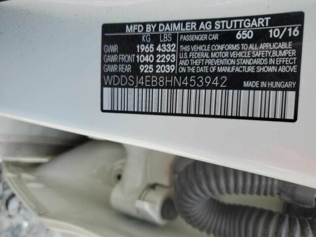 Білий Мерседес Ц-Клас, об'ємом двигуна 2 л та пробігом 90 тис. км за 2500 $, фото 11 на Automoto.ua