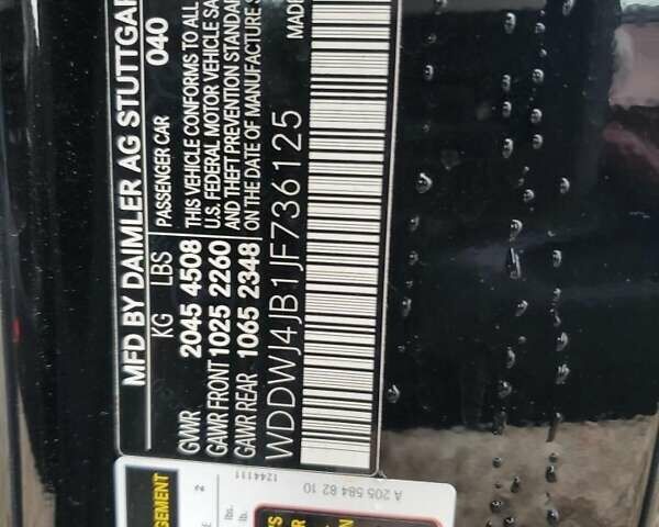 Черный Мерседес Ц-Класс, объемом двигателя 1.99 л и пробегом 39 тыс. км за 5000 $, фото 12 на Automoto.ua