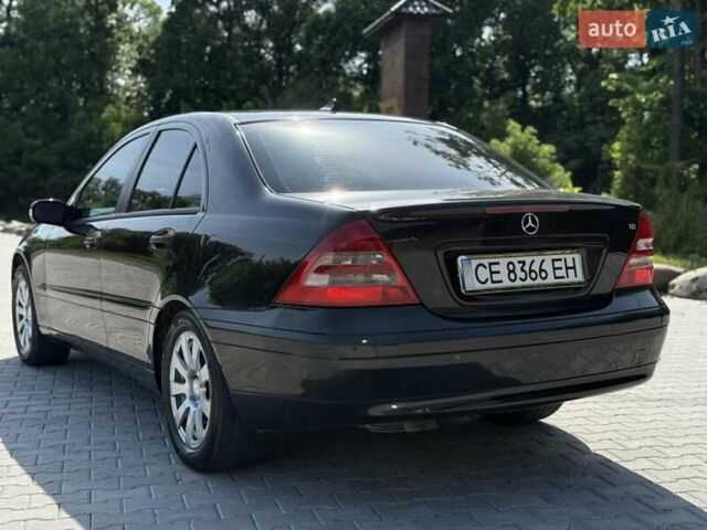 Черный Мерседес Ц-Класс, объемом двигателя 1.8 л и пробегом 280 тыс. км за 4550 $, фото 21 на Automoto.ua