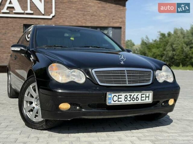 Черный Мерседес Ц-Класс, объемом двигателя 1.8 л и пробегом 280 тыс. км за 4550 $, фото 1 на Automoto.ua