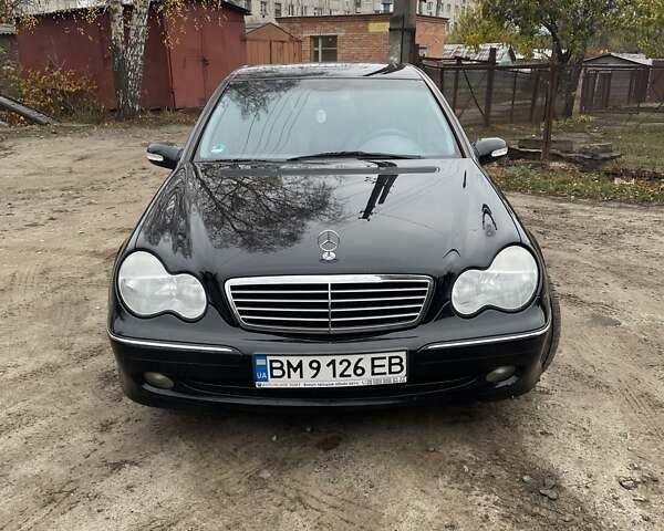 Чорний Мерседес Ц-Клас, об'ємом двигуна 1.8 л та пробігом 239 тис. км за 6600 $, фото 4 на Automoto.ua
