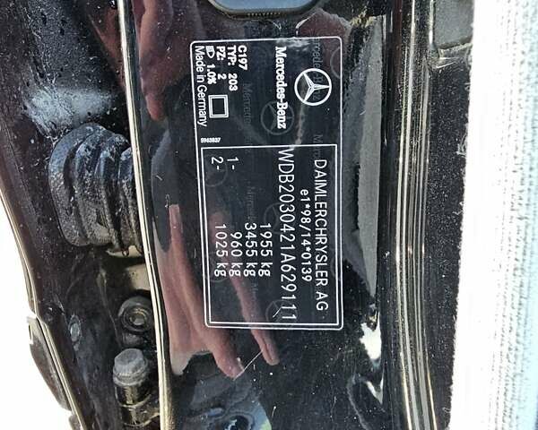 Черный Мерседес Ц-Класс, объемом двигателя 1.8 л и пробегом 338 тыс. км за 4500 $, фото 50 на Automoto.ua