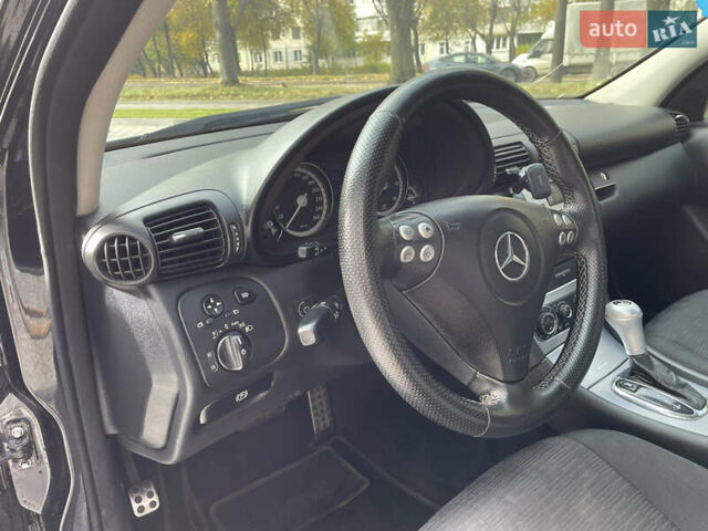 Мерседес Ц-Клас 2007 у Рівному на Automoto.ua Чорний Мерседес Ц-Клас, об'ємом двигуна 1.8 л та пробігом 197 тис. км за 6099 $, фото 14 на Automoto.ua