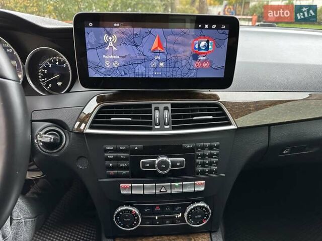 Черный Мерседес Ц-Класс, объемом двигателя 1.6 л и пробегом 208 тыс. км за 12800 $, фото 40 на Automoto.ua