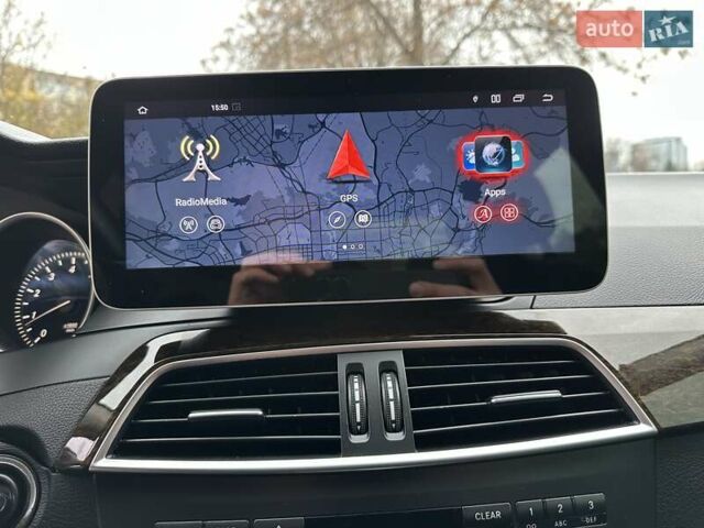 Черный Мерседес Ц-Класс, объемом двигателя 1.6 л и пробегом 208 тыс. км за 12800 $, фото 41 на Automoto.ua