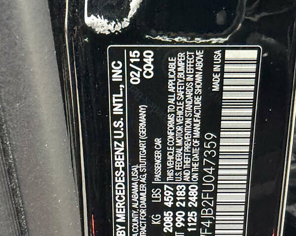 Черный Мерседес Ц-Класс, объемом двигателя 2 л и пробегом 98 тыс. км за 22500 $, фото 27 на Automoto.ua