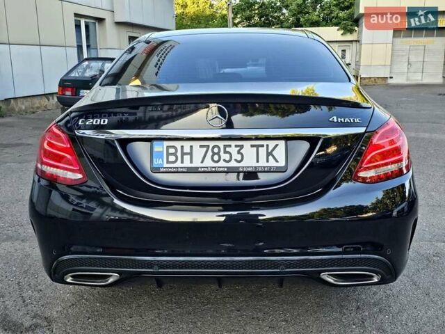 Черный Мерседес Ц-Класс, объемом двигателя 2 л и пробегом 43 тыс. км за 24000 $, фото 9 на Automoto.ua
