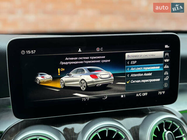 Чорний Мерседес Ц-Клас, об'ємом двигуна 2 л та пробігом 42 тис. км за 26900 $, фото 15 на Automoto.ua