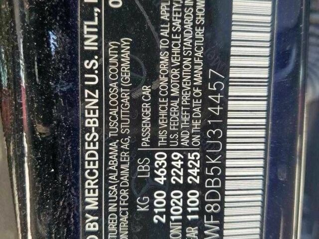 Чорний Мерседес Ц-Клас, об'ємом двигуна 0 л та пробігом 45 тис. км за 4500 $, фото 11 на Automoto.ua