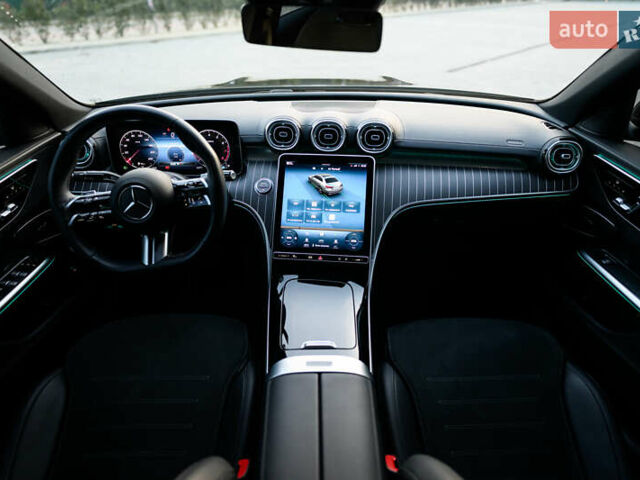 Чорний Мерседес Ц-Клас, об'ємом двигуна 2 л та пробігом 39 тис. км за 48000 $, фото 42 на Automoto.ua