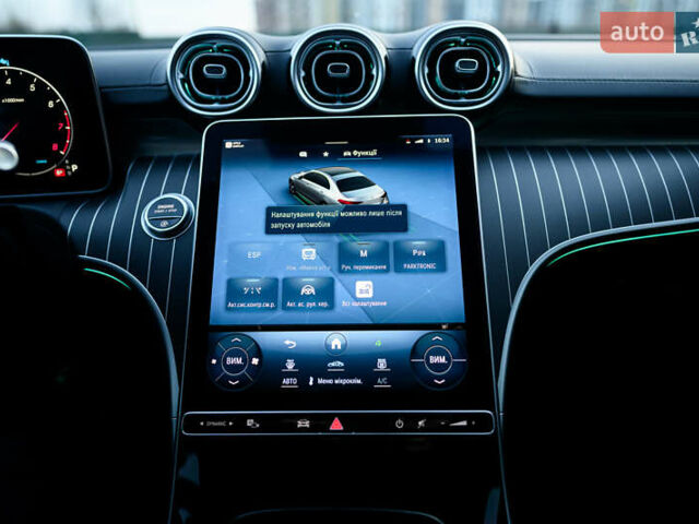 Чорний Мерседес Ц-Клас, об'ємом двигуна 2 л та пробігом 39 тис. км за 48000 $, фото 10 на Automoto.ua