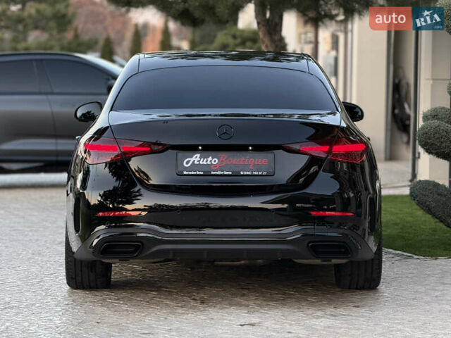 Чорний Мерседес Ц-Клас, об'ємом двигуна 2 л та пробігом 6 тис. км за 79900 $, фото 16 на Automoto.ua