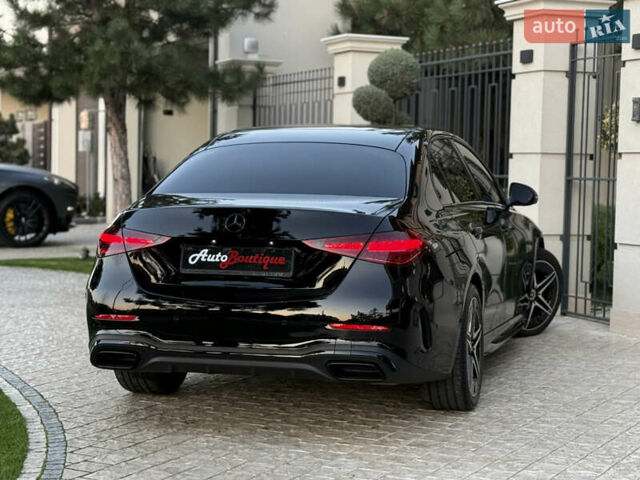 Чорний Мерседес Ц-Клас, об'ємом двигуна 2 л та пробігом 6 тис. км за 79900 $, фото 17 на Automoto.ua