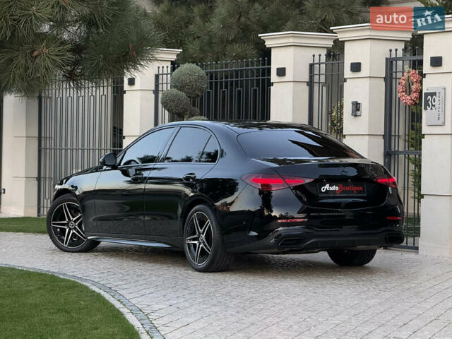 Чорний Мерседес Ц-Клас, об'ємом двигуна 2 л та пробігом 6 тис. км за 79900 $, фото 10 на Automoto.ua