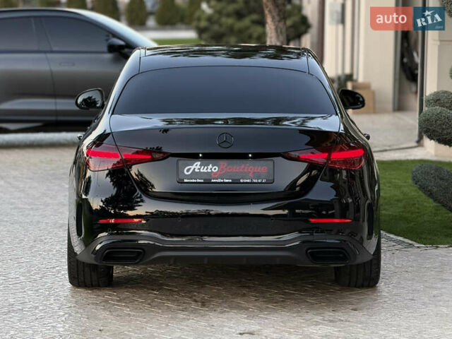 Чорний Мерседес Ц-Клас, об'ємом двигуна 2 л та пробігом 6 тис. км за 79900 $, фото 15 на Automoto.ua