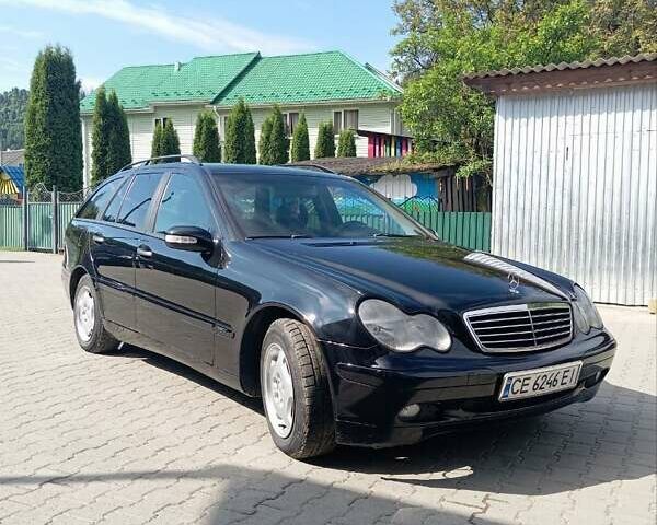 Чорний Мерседес Ц-Клас, об'ємом двигуна 1.8 л та пробігом 342 тис. км за 4800 $, фото 15 на Automoto.ua