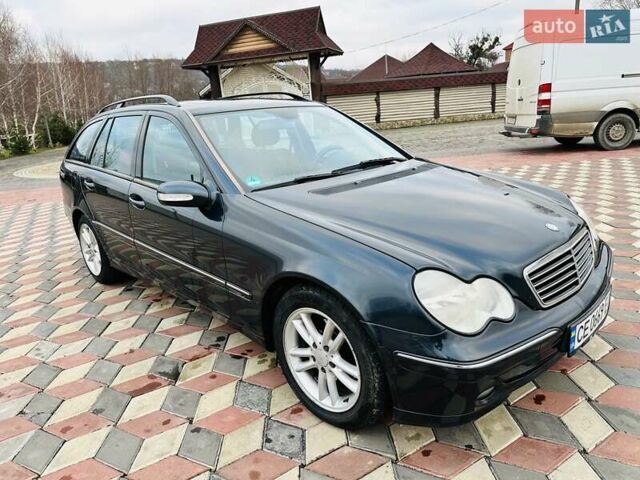 Черный Мерседес Ц-Класс, объемом двигателя 1.8 л и пробегом 385 тыс. км за 3950 $, фото 6 на Automoto.ua