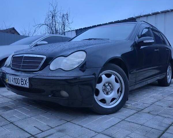 Черный Мерседес Ц-Класс, объемом двигателя 1.8 л и пробегом 355 тыс. км за 4000 $, фото 8 на Automoto.ua