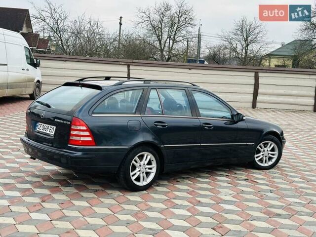 Черный Мерседес Ц-Класс, объемом двигателя 1.8 л и пробегом 385 тыс. км за 3950 $, фото 4 на Automoto.ua