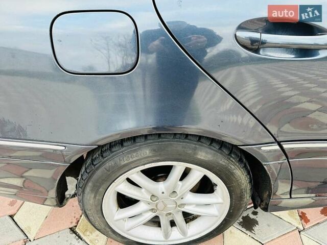 Черный Мерседес Ц-Класс, объемом двигателя 1.8 л и пробегом 385 тыс. км за 3950 $, фото 12 на Automoto.ua