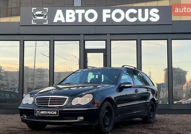 Чорний Мерседес Ц-Клас, об'ємом двигуна 1.8 л та пробігом 216 тис. км за 5490 $, фото 3 на Automoto.ua