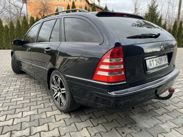 Черный Мерседес Ц-Класс, объемом двигателя 1.8 л и пробегом 270 тыс. км за 6100 $, фото 3 на Automoto.ua