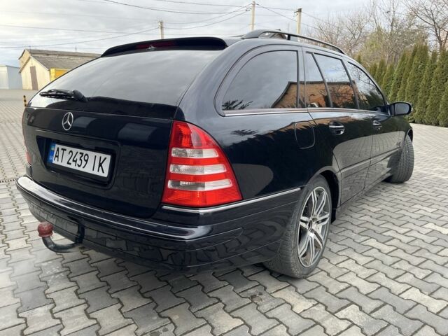 Черный Мерседес Ц-Класс, объемом двигателя 1.8 л и пробегом 270 тыс. км за 6100 $, фото 6 на Automoto.ua