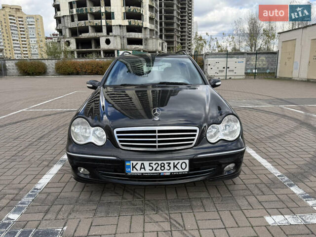 Чорний Мерседес Ц-Клас, об'ємом двигуна 1.8 л та пробігом 370 тис. км за 4300 $, фото 1 на Automoto.ua
