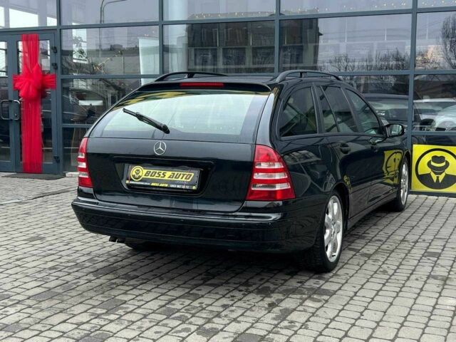 Черный Мерседес Ц-Класс, объемом двигателя 1.8 л и пробегом 294 тыс. км за 6200 $, фото 6 на Automoto.ua