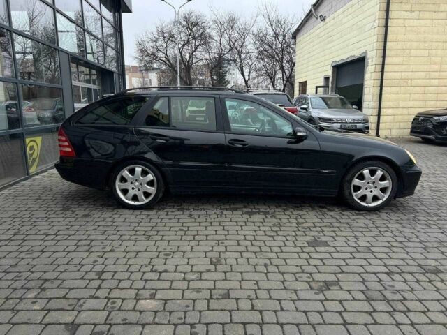 Черный Мерседес Ц-Класс, объемом двигателя 1.8 л и пробегом 294 тыс. км за 6200 $, фото 7 на Automoto.ua